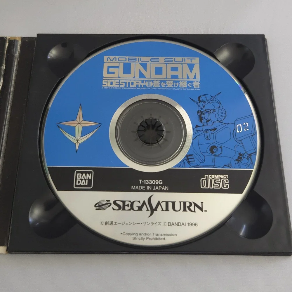 Mobile Suit Gundam Side Story II - Japan Sega Saturn - CIB Working - US Ship